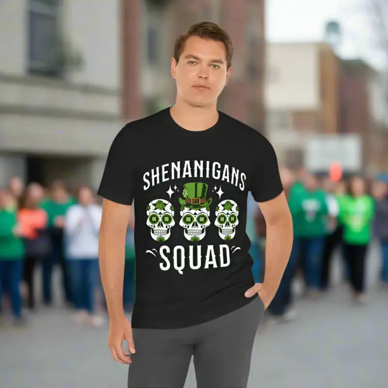Shenanigans Squad Patricks Day Tee - Bold Street Style - DipaliZ