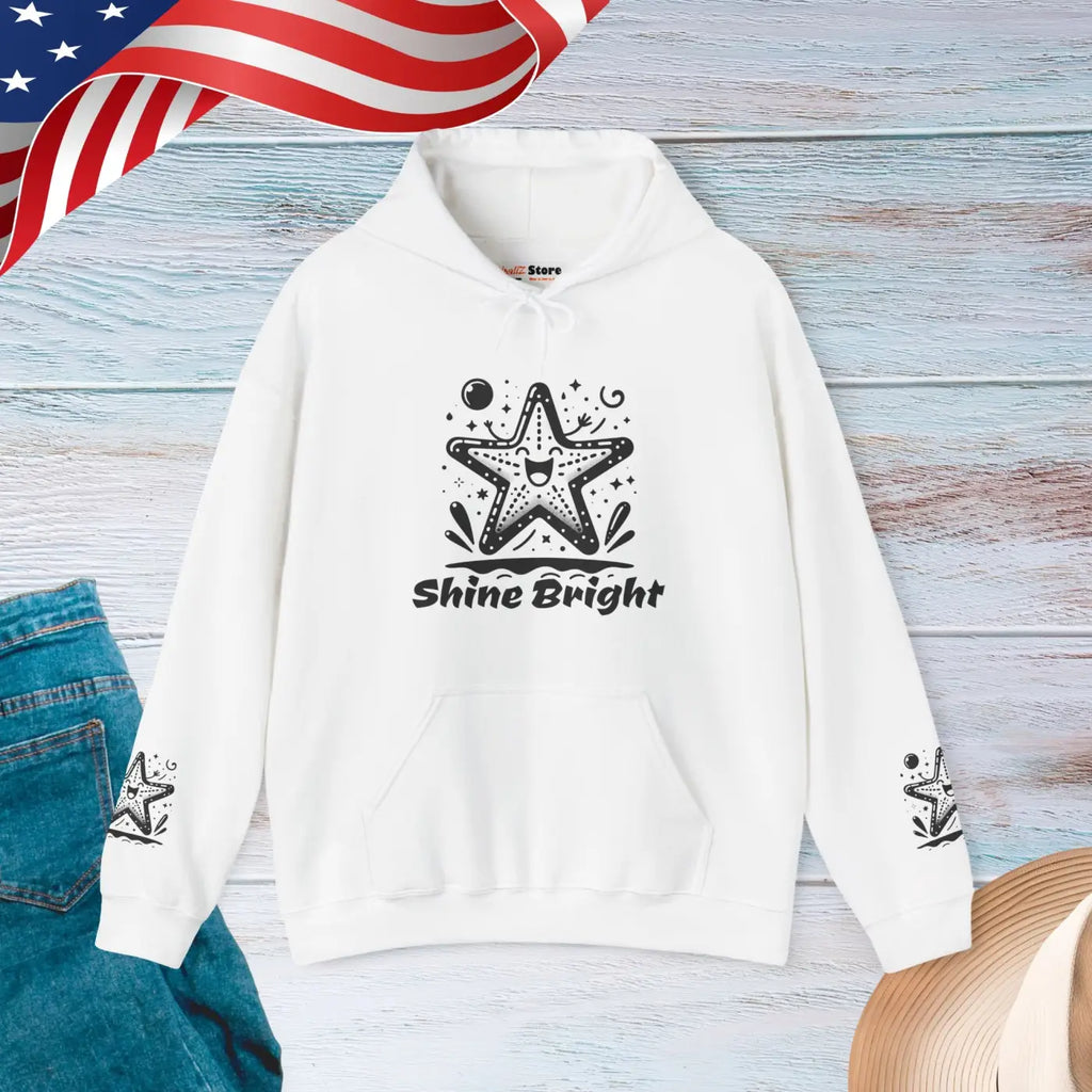 Starfish Unisex Heavy Blend Hooded Sweatshirt - Cloud Soft - DipaliZ