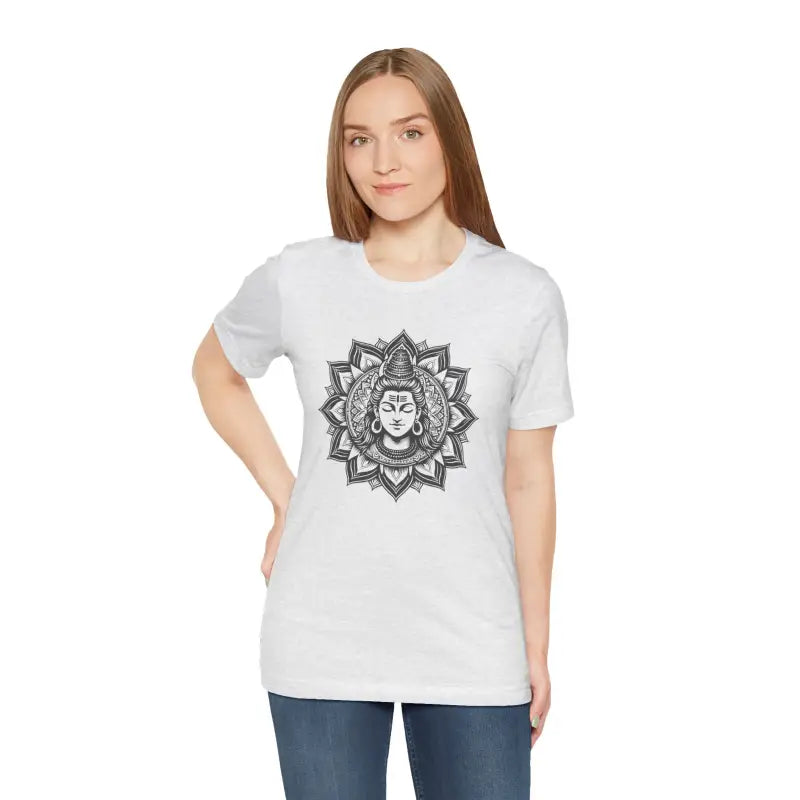Shiva Meditation Unisex Jersey Short Sleeve Tee - DipaliZ