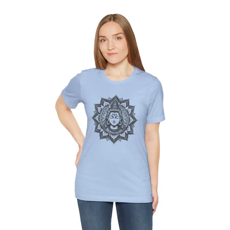 Shiva Meditation Unisex Jersey Short Sleeve Tee - DipaliZ