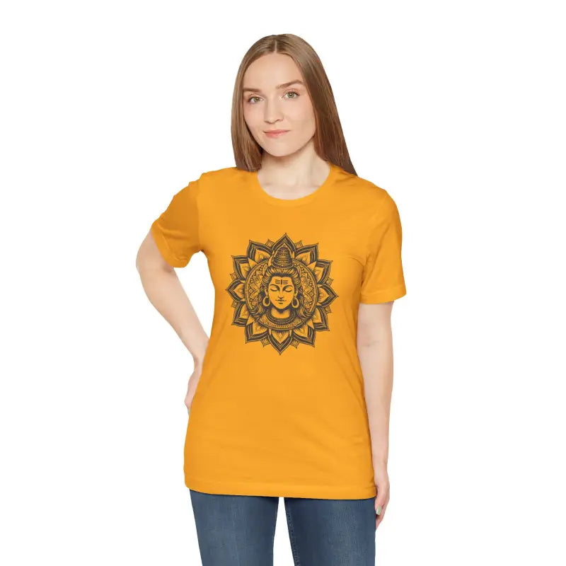 Shiva Meditation Unisex Jersey Short Sleeve Tee - DipaliZ
