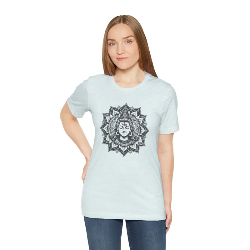 Shiva Meditation Unisex Jersey Short Sleeve Tee - DipaliZ