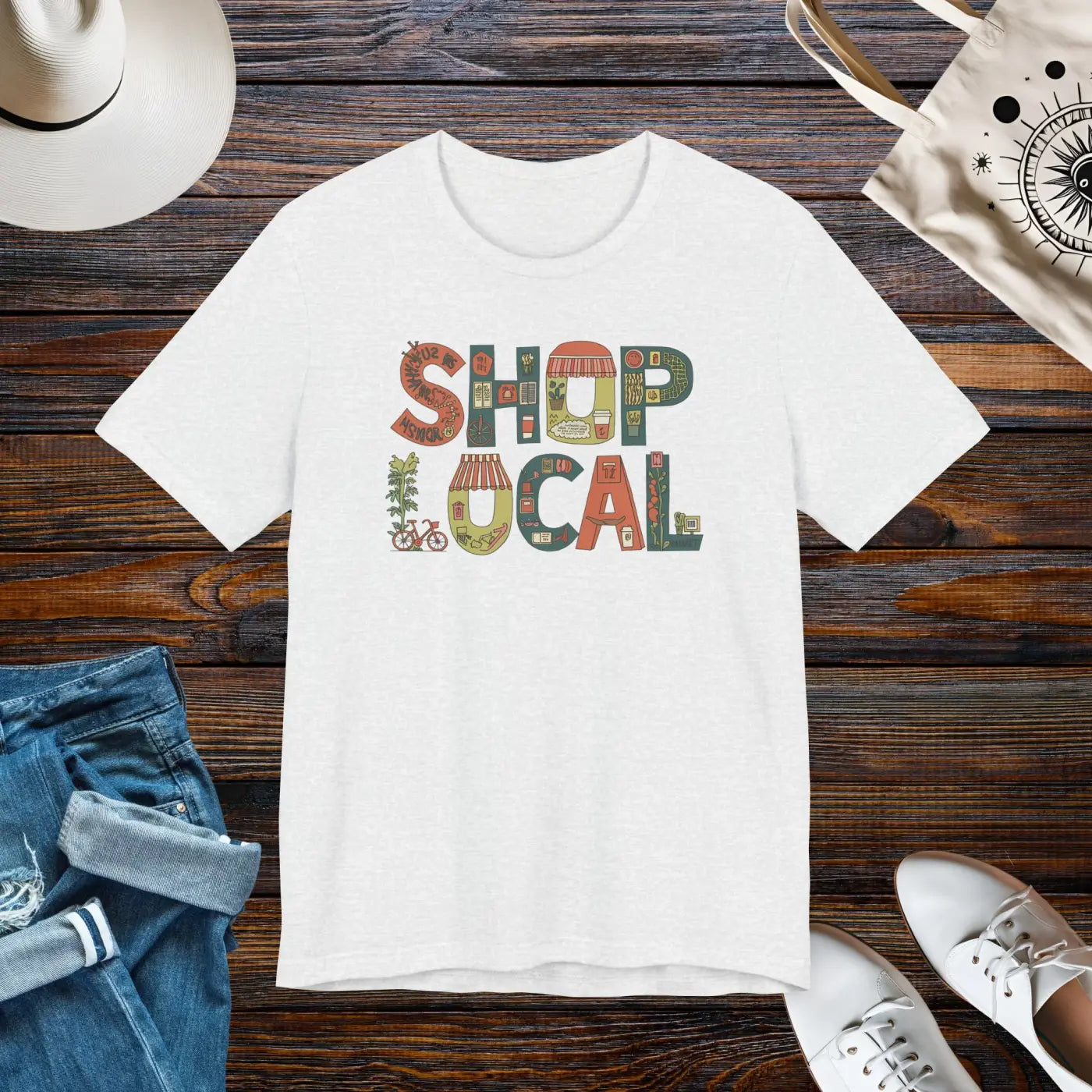 Cozy Unisex Jersey Short Sleeve Tee - Shop Local Style - DipaliZ