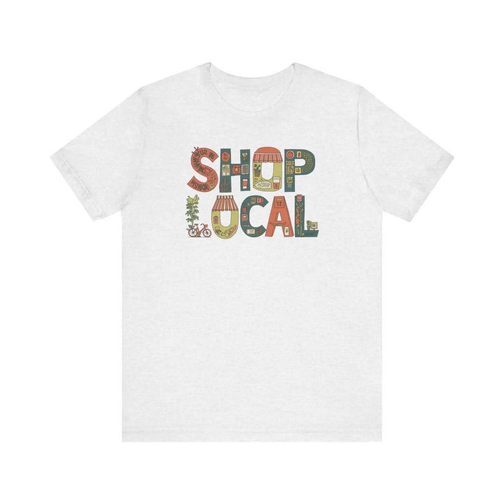 Cozy Unisex Jersey Short Sleeve Tee - Shop Local Style - DipaliZ