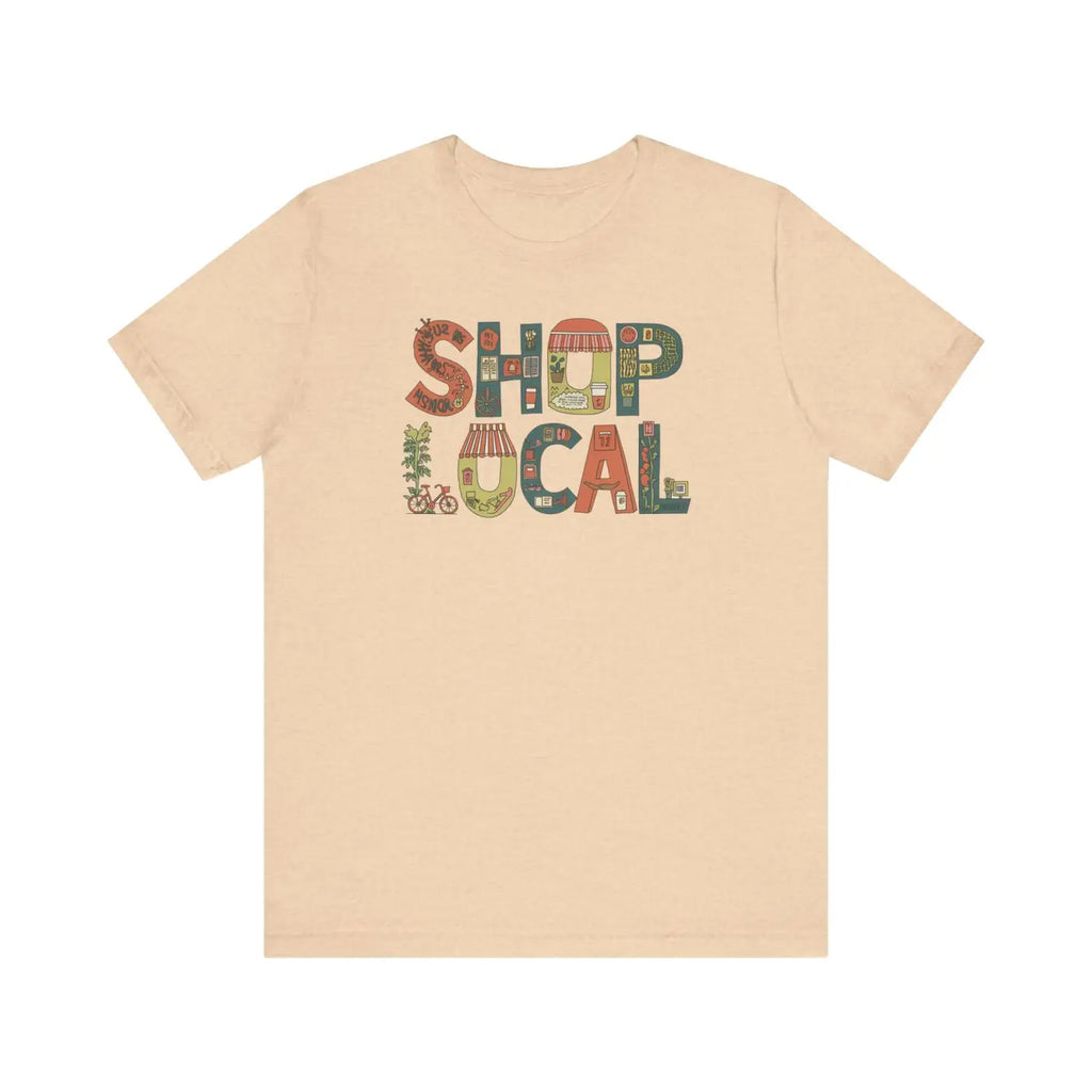 Cozy Unisex Jersey Short Sleeve Tee - Shop Local Style - DipaliZ