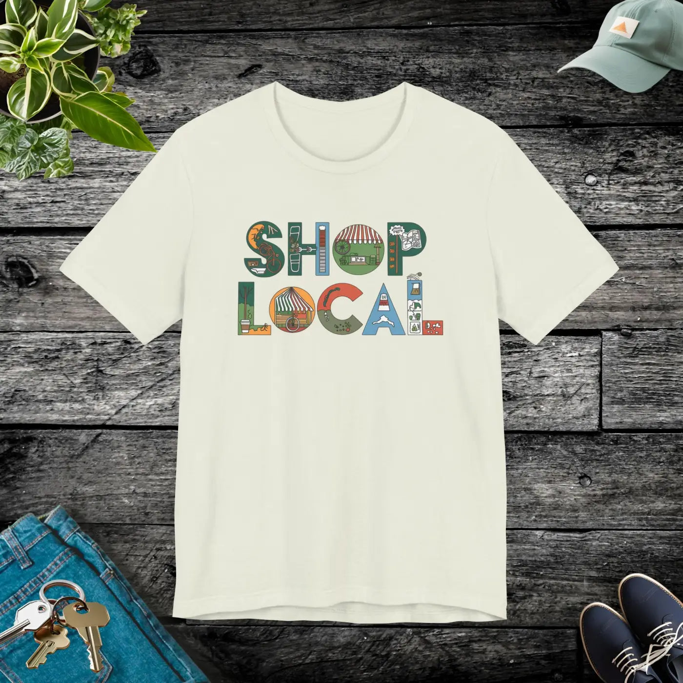 Comfy Unisex Jersey Short Sleeve Tee - Premium Cotton - DipaliZ