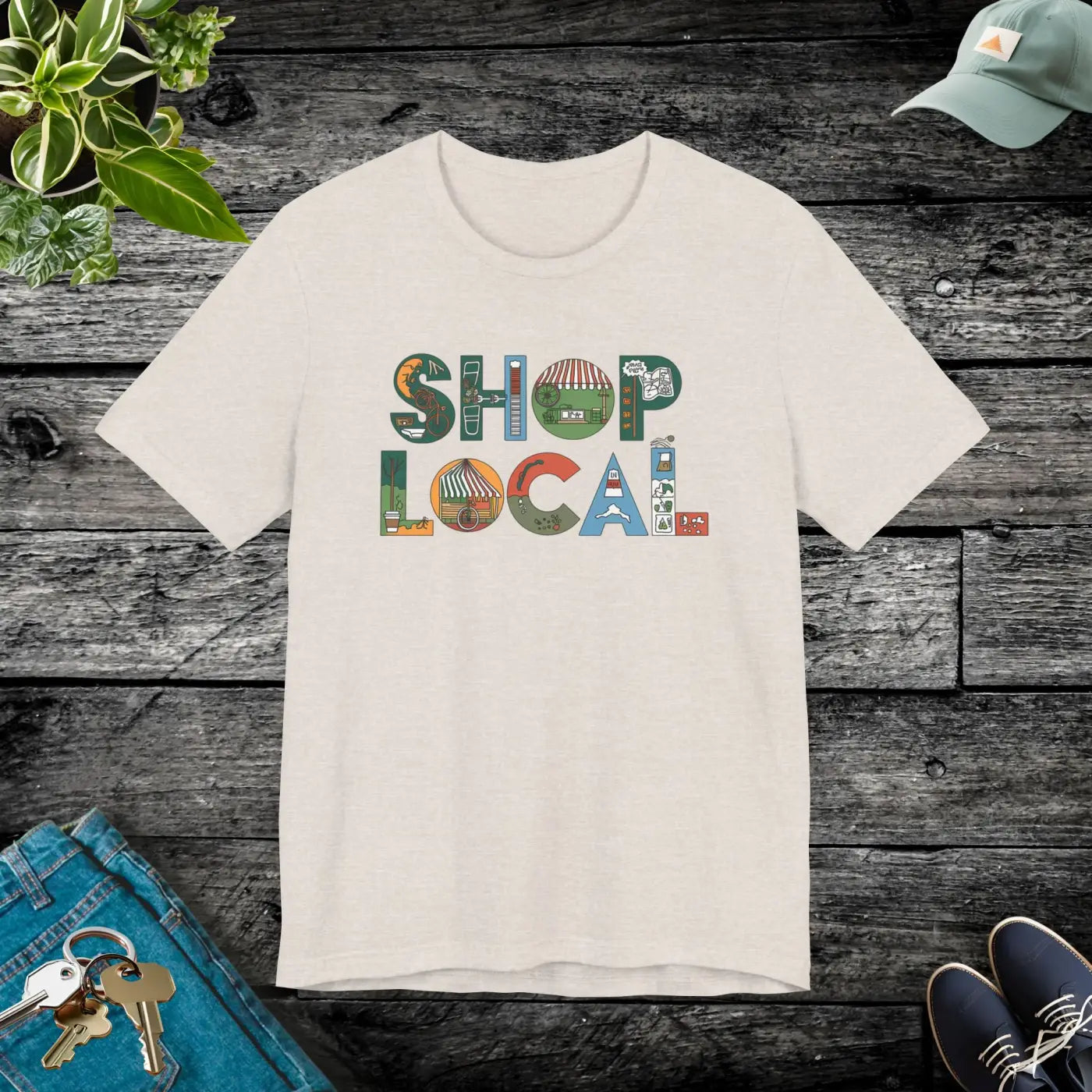 Comfy Unisex Jersey Short Sleeve Tee - Premium Cotton - DipaliZ