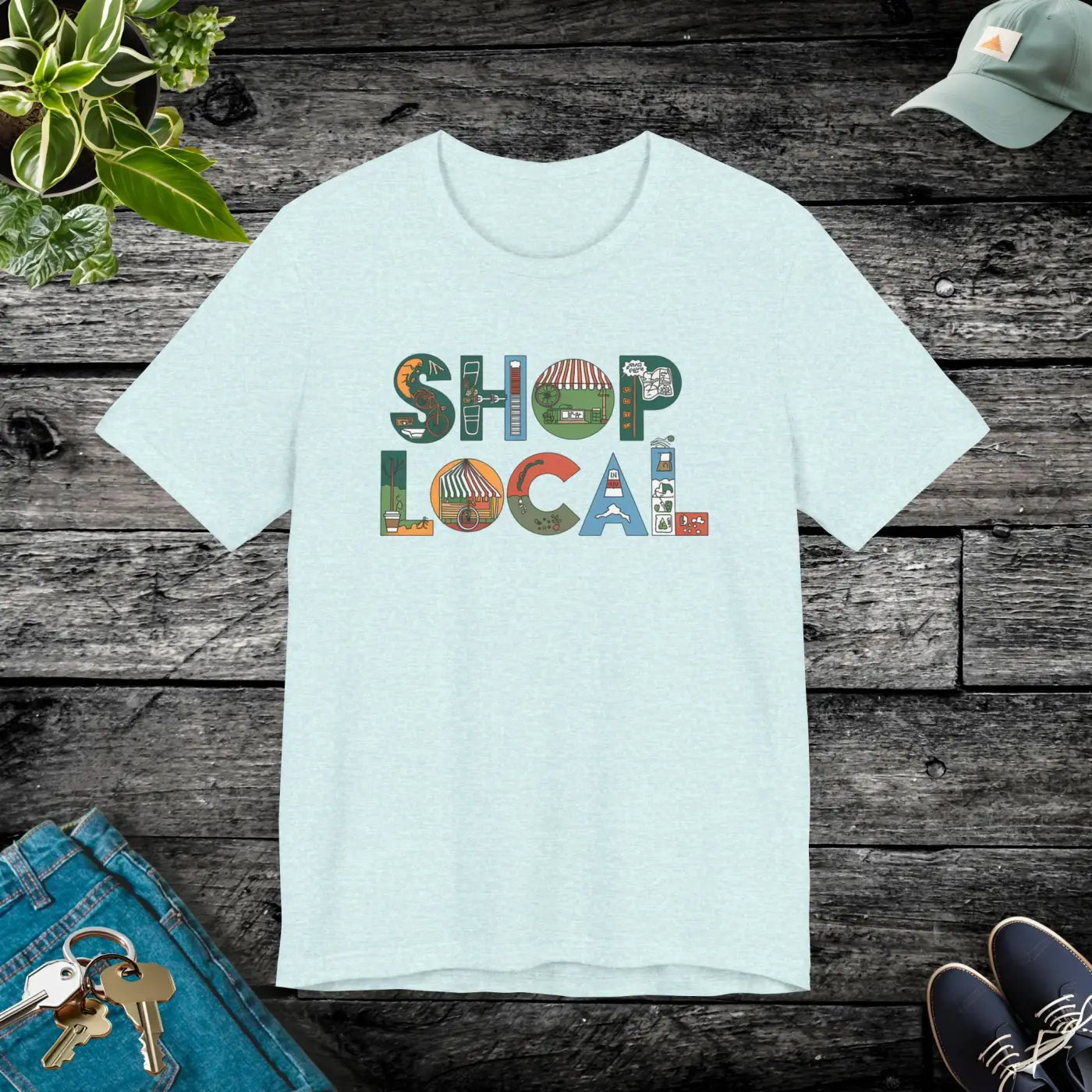 Comfy Unisex Jersey Short Sleeve Tee - Premium Cotton - DipaliZ
