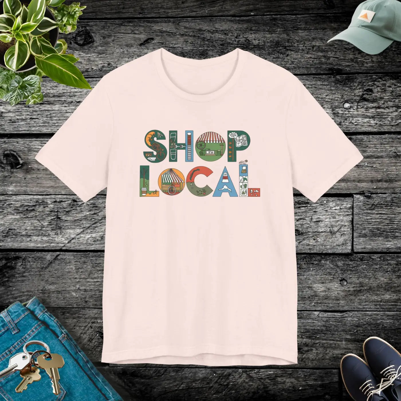 Comfy Unisex Jersey Short Sleeve Tee - Premium Cotton - DipaliZ
