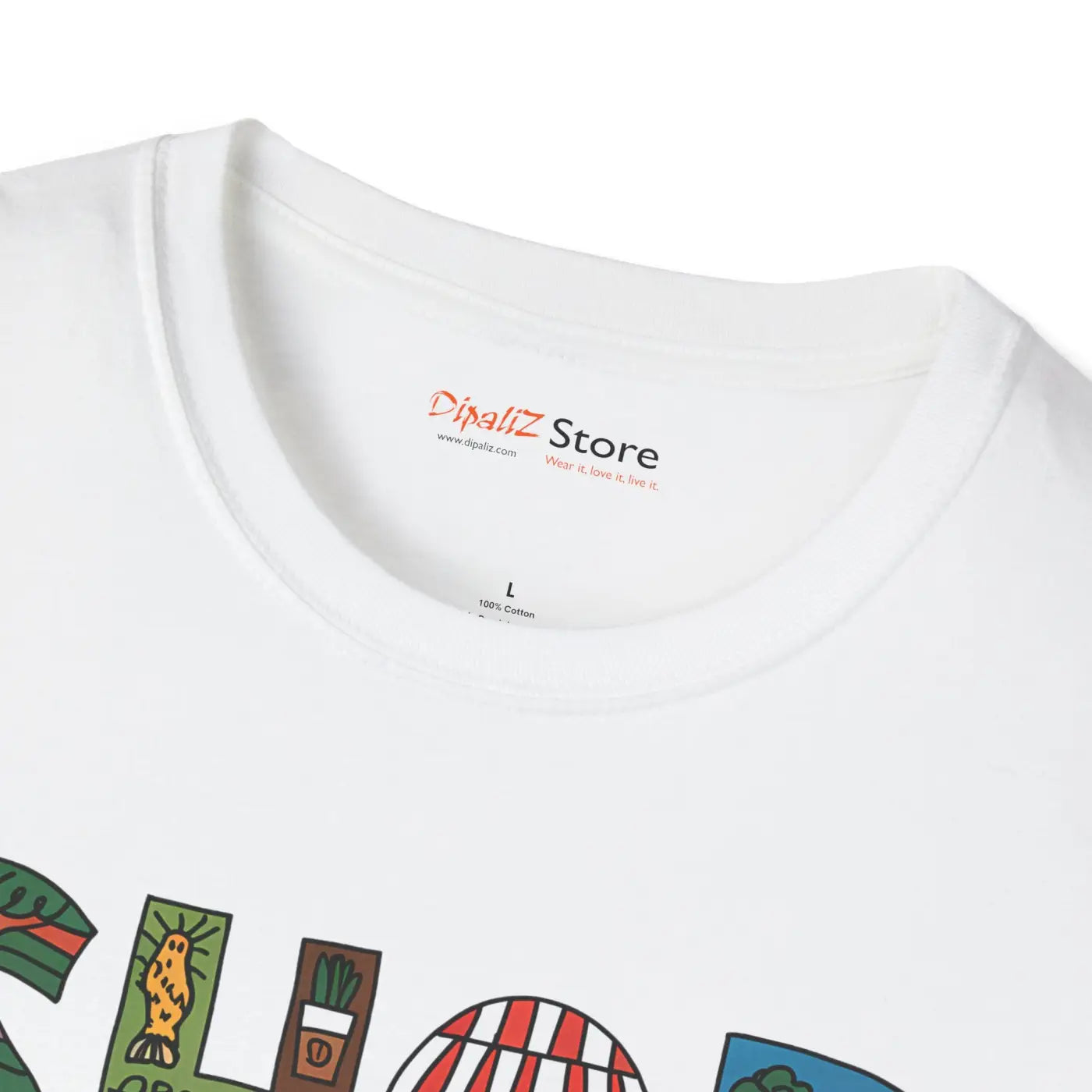 Unisex Softstyle Tee - Rock Local Vibes Everyday - DipaliZ