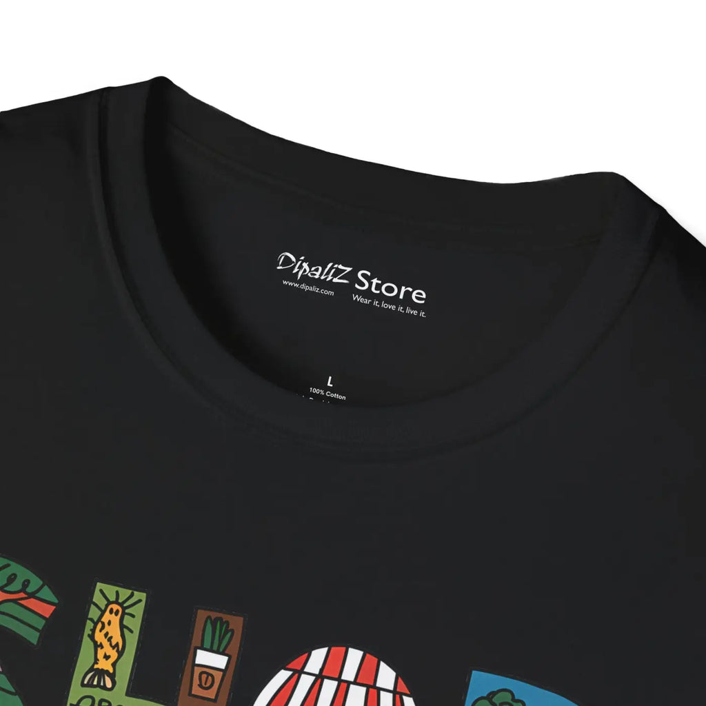 Unisex Softstyle Tee - Rock Local Vibes Everyday - DipaliZ