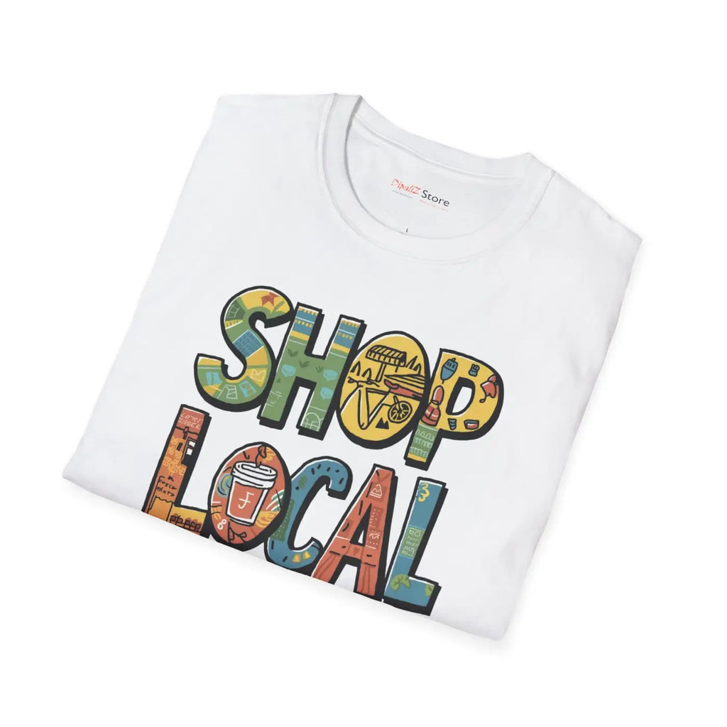 Shop Local Unisex Softstyle Tee - Fashion Game-Changer - DipaliZ