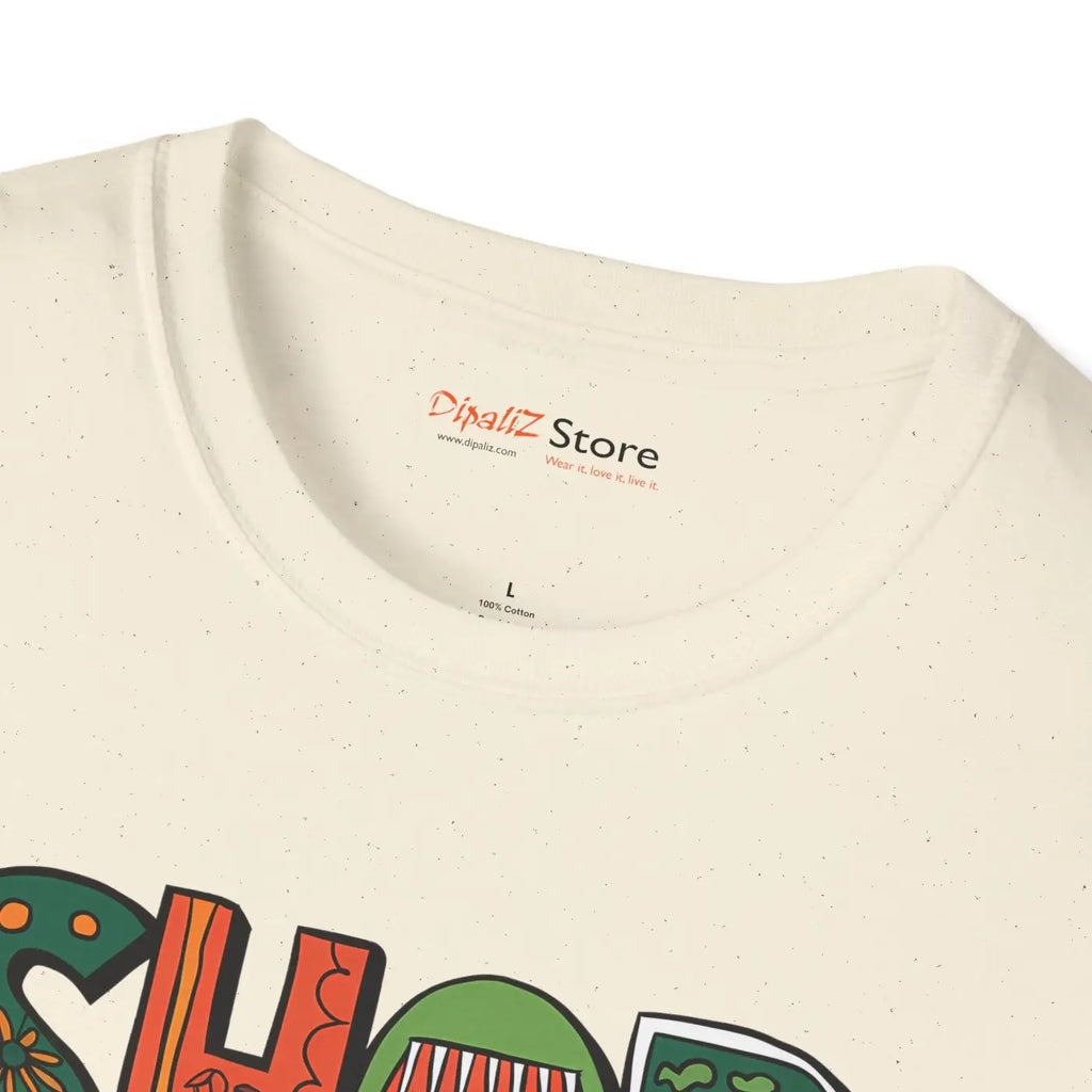 Shop Local Unisex Soft Cotton T-Shirt - Trendy Comfort - DipaliZ
