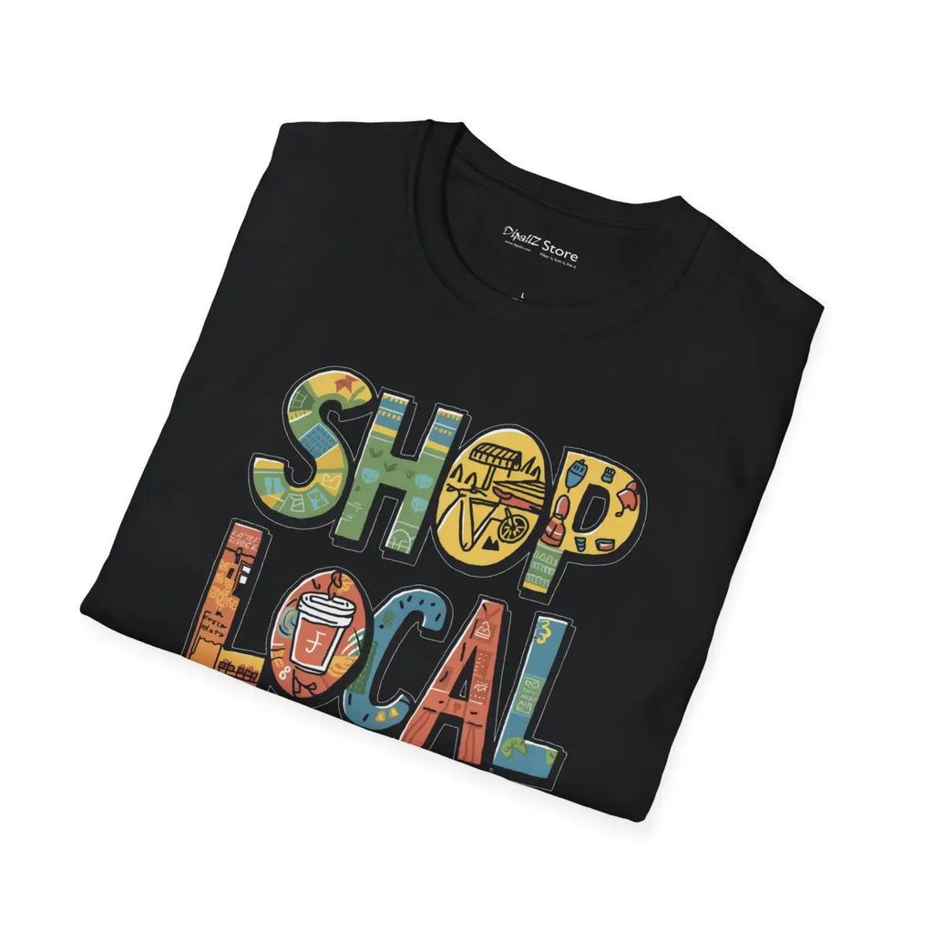 Shop Local Unisex Softstyle Tee - Fashion Game-Changer - DipaliZ