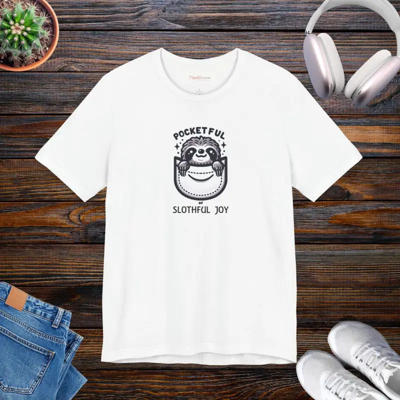 Sloth Expedition Jersey Short Sleeve Tee - Unisex Fit - DipaliZ