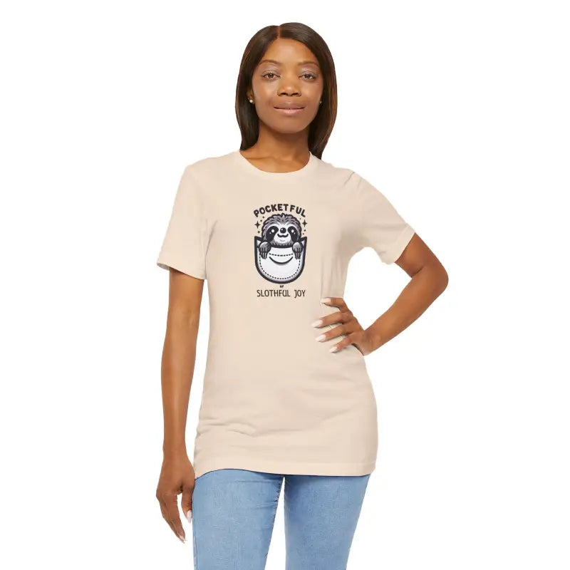 Sloth Expedition Jersey Short Sleeve Tee - Unisex Fit - DipaliZ