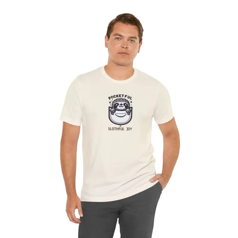 Sloth Expedition Jersey Short Sleeve Tee - Unisex Fit - DipaliZ