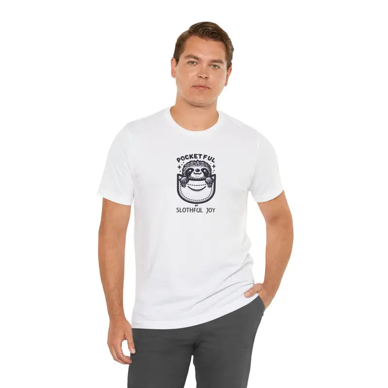 Sloth Expedition Jersey Short Sleeve Tee - Unisex Fit - DipaliZ