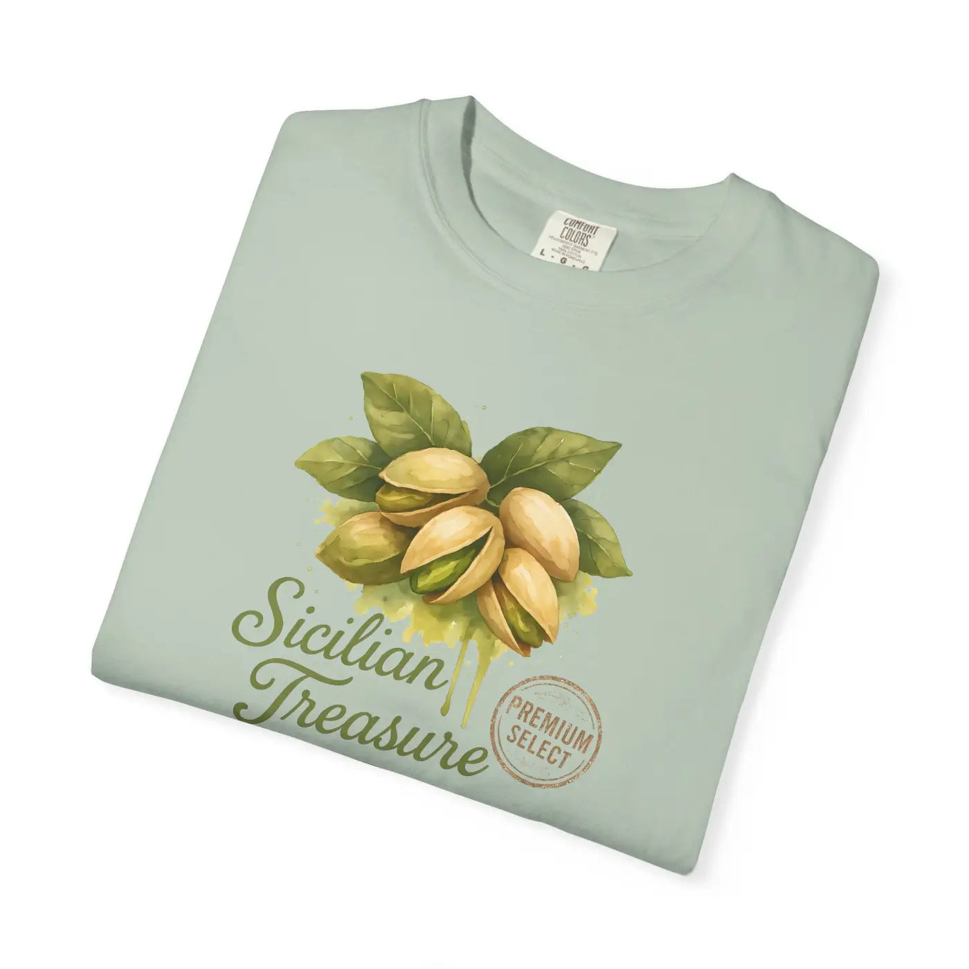Botanical Print Shirt - Sicilian Treasure Unisex Garment-Dyed - DipaliZ