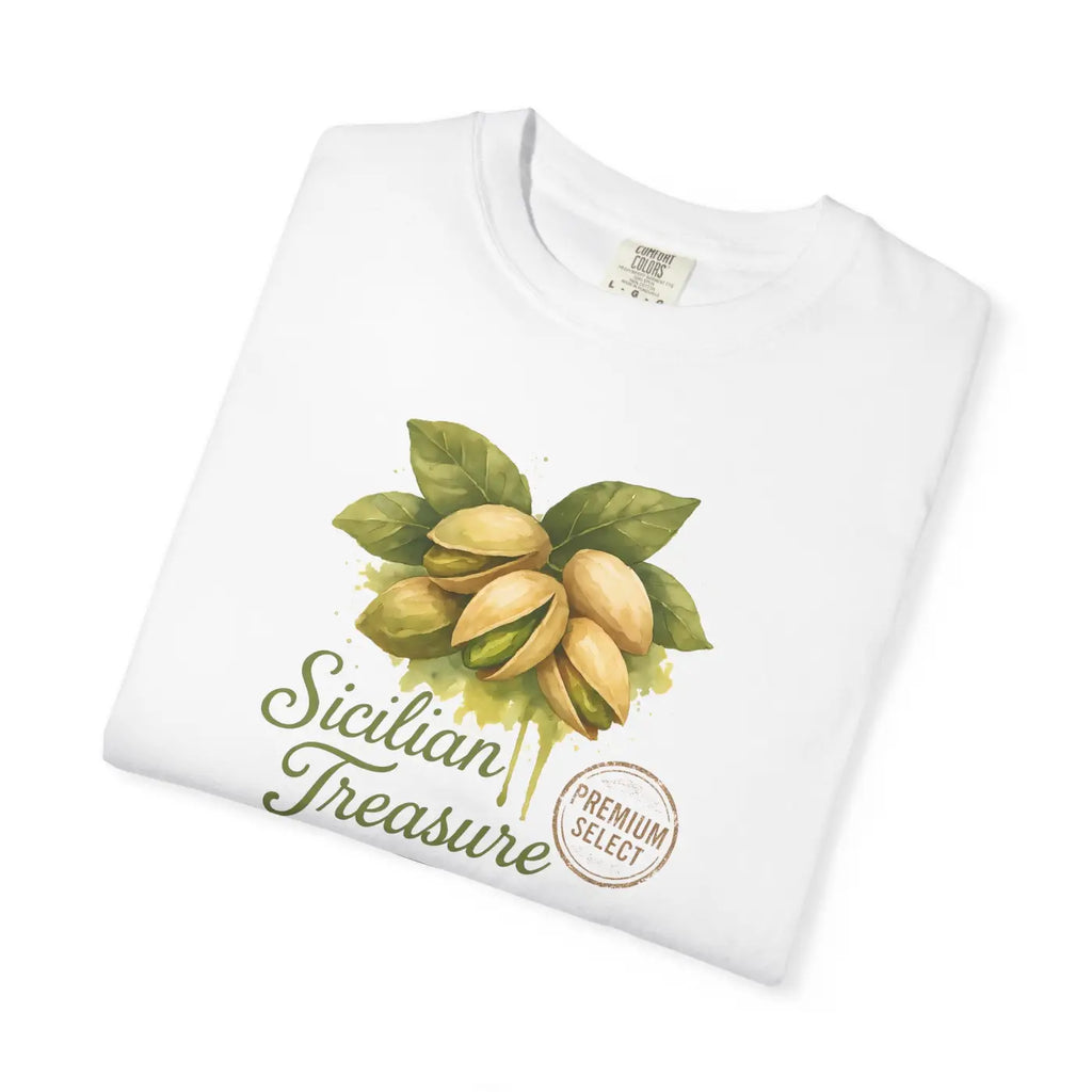 Botanical Print Shirt - Sicilian Treasure Unisex Garment-Dyed - DipaliZ