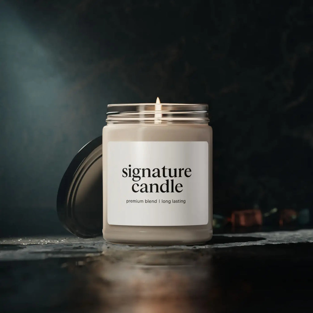 Scented Soy Candle - Christmas Warmth Glow - DipaliZ