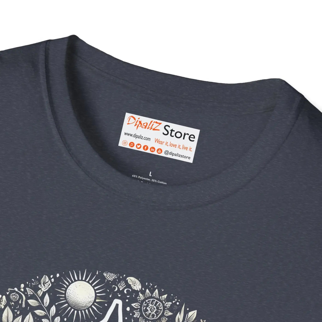 Yoga Pose Unisex Softstyle Tee - Zen Comfort Style - DipaliZ
