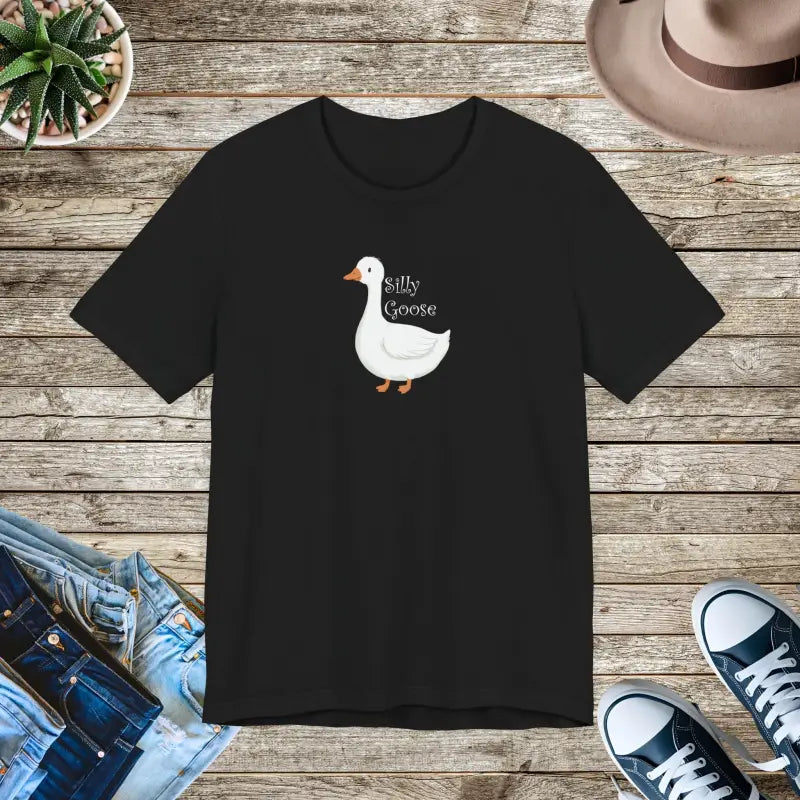 Silly Goose Unisex Jersey Tee - Soft Cotton Comfort - DipaliZ