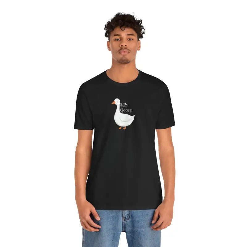 Silly Goose Unisex Jersey Tee - Soft Cotton Comfort - DipaliZ