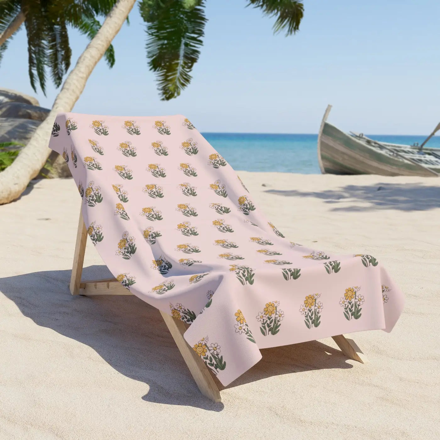 Luxury Beach Towel - Plush Polyester for Sun Lovers - DipaliZ