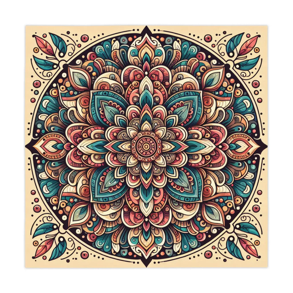 Geometric Oasis Tablecloth - Elegant Home Decor One-Sided Print - DipaliZ