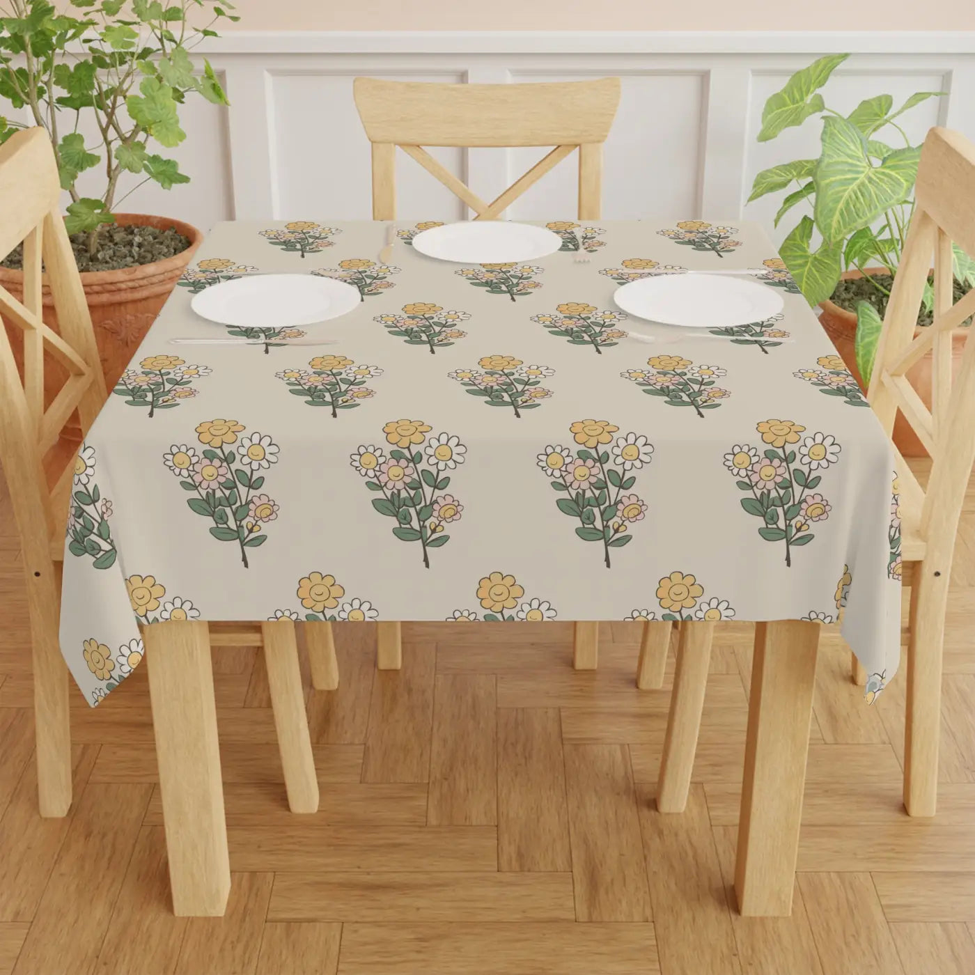 Polyester Tablecloth - Easy Maintenance Stylish Home - DipaliZ
