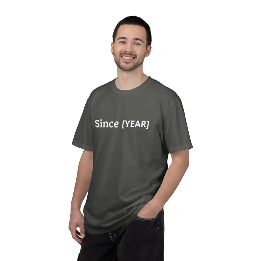 Custom Tee Personalized Milestone Year Establishment Shirt - DipaliZ