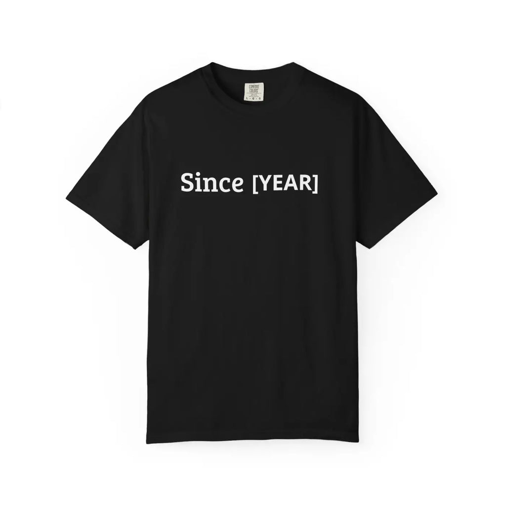 Custom Tee Personalized Milestone Year Establishment Shirt - DipaliZ