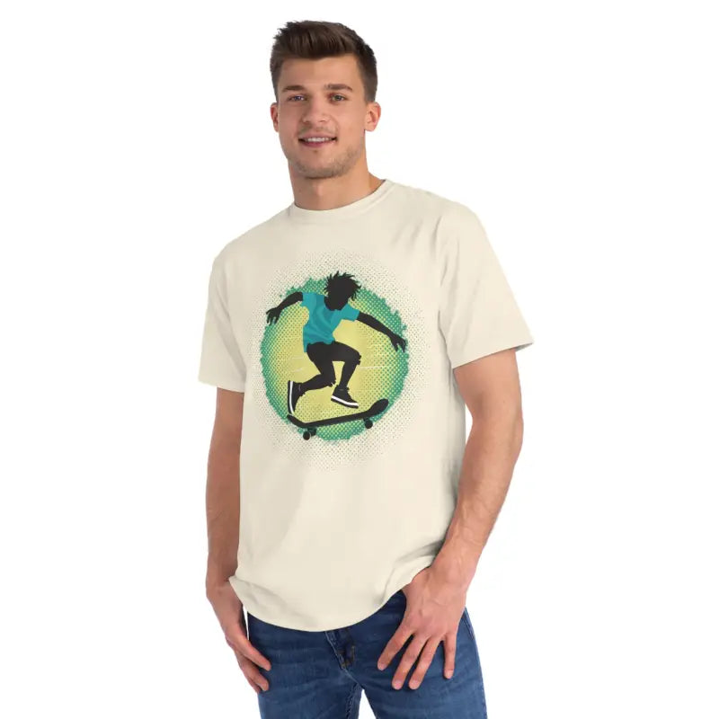 Skater Unisex Organic Tee - Maximum Movement Cotton - DipaliZ