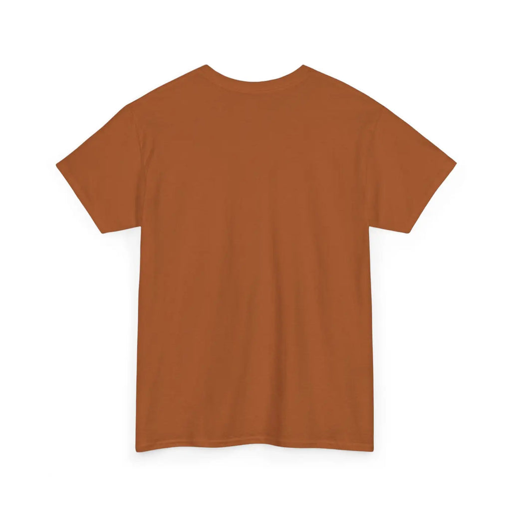 Heavy Cotton Tee - Winged Skull Halloween Design - DipaliZ