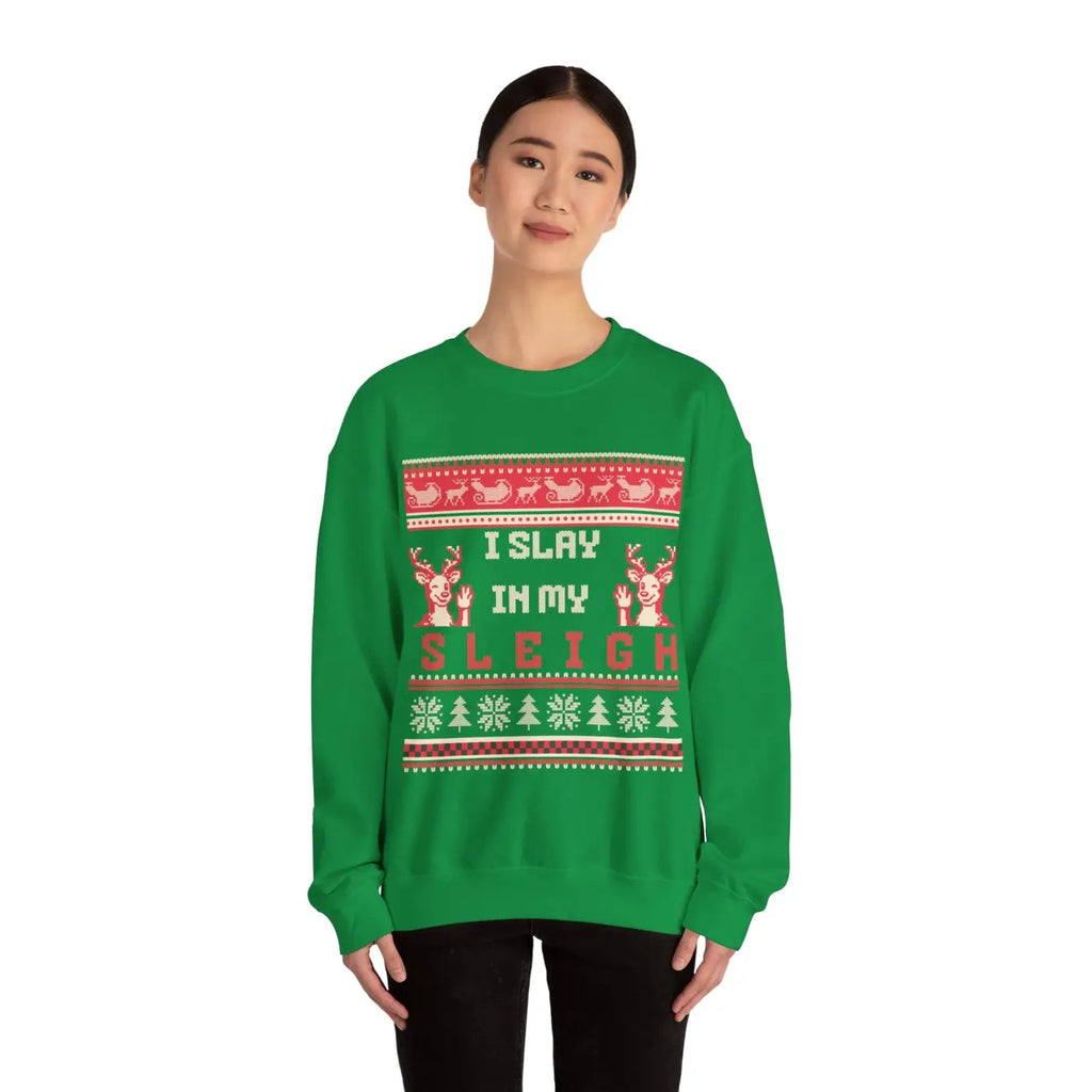 Unisex Heavy Blend Crewneck - Slay Every Cozy Style - DipaliZ