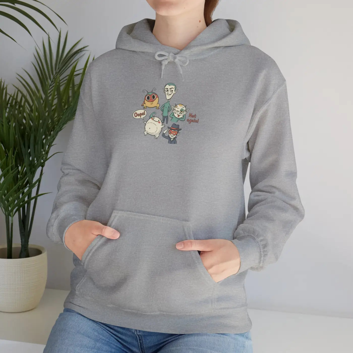 Cute Menace Hoodie - Medium-Heavy Fabric Meme Style - DipaliZ