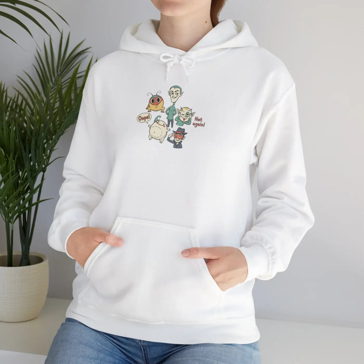 Cute Menace Hoodie - Medium-Heavy Fabric Meme Style - DipaliZ