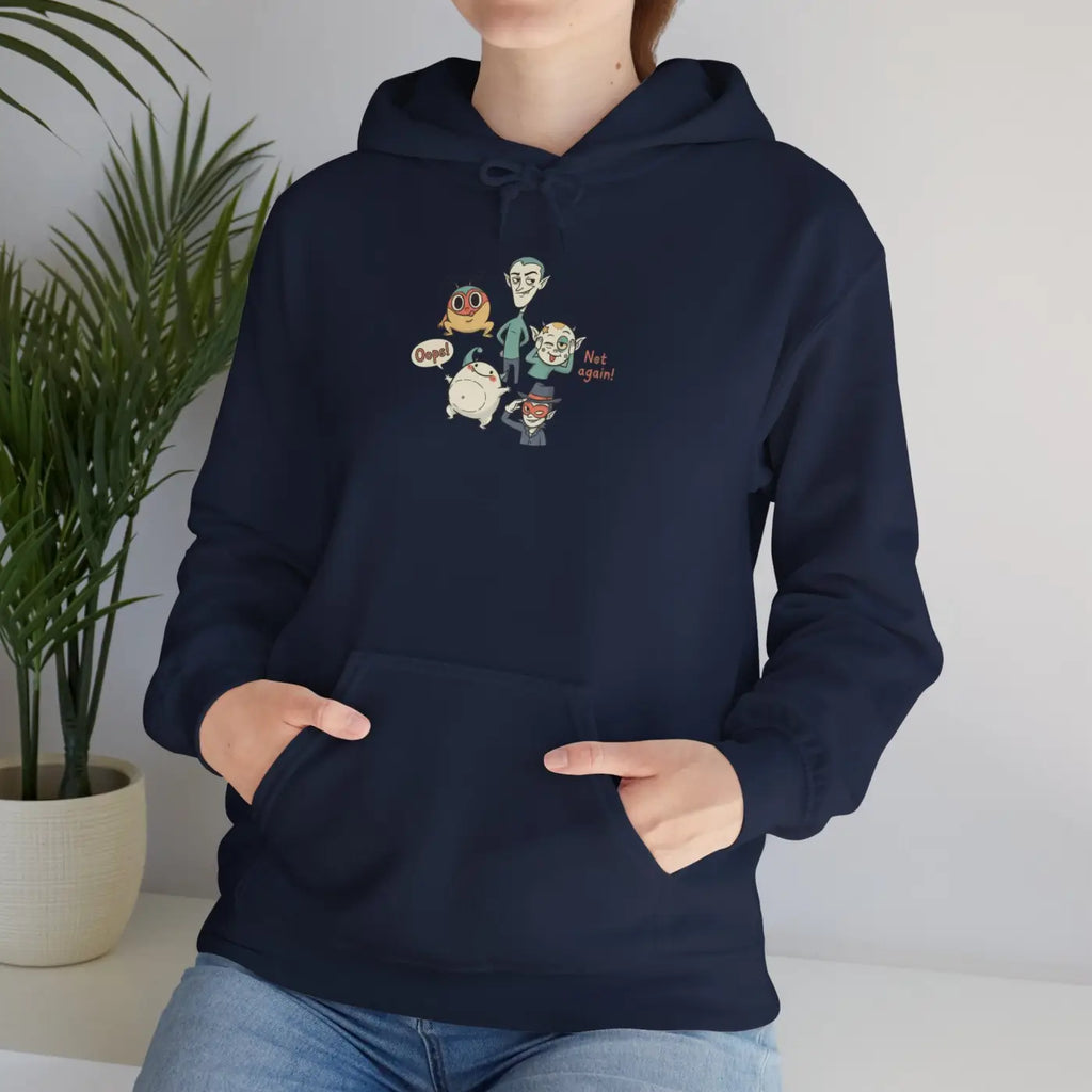 Cute Menace Hoodie - Medium-Heavy Fabric Meme Style - DipaliZ