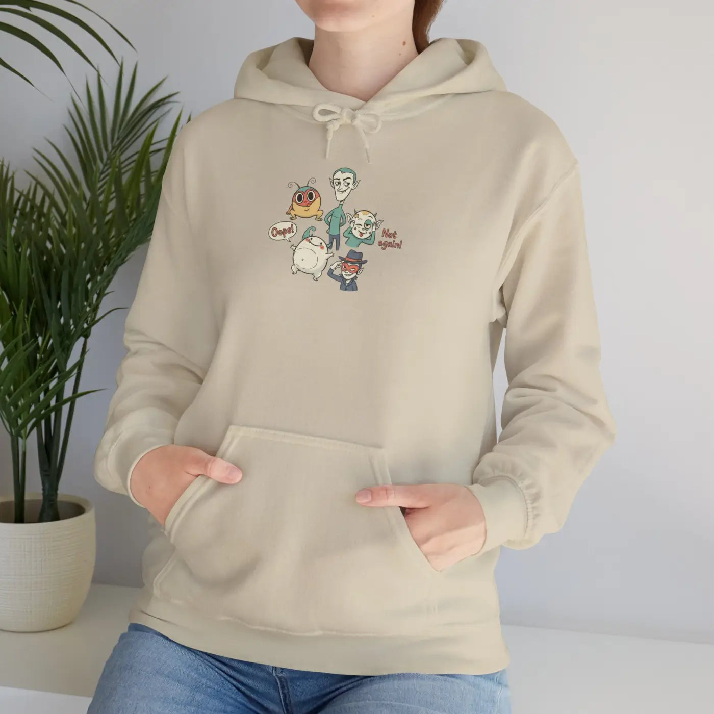 Cute Menace Hoodie - Medium-Heavy Fabric Meme Style - DipaliZ