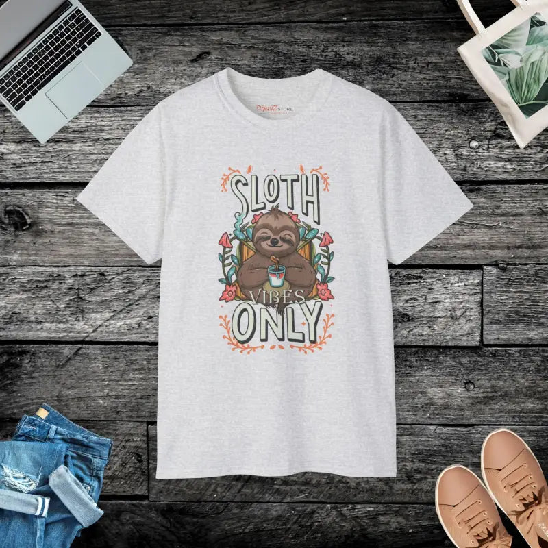 Sloth T Shirt - Unisex Ultra Cotton Tee - DipaliZ