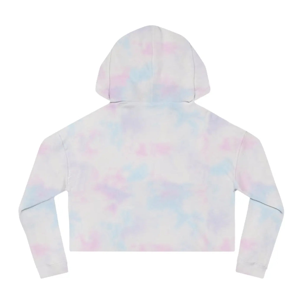 Chic Sloth Cropped Hoodie - Tropical Brushed Fleece - DipaliZ