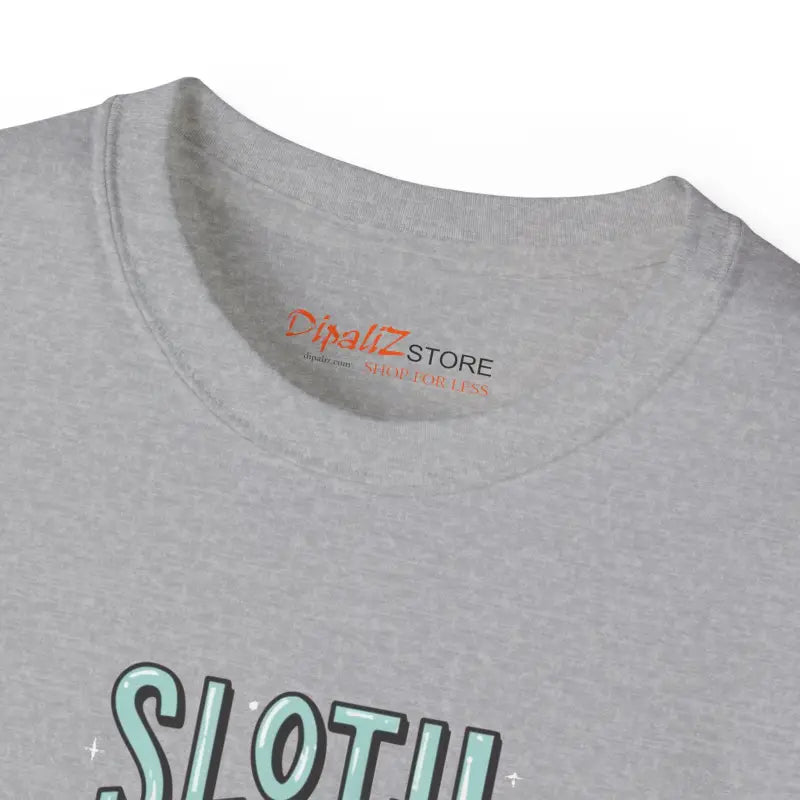 Sloth Vibes Ultra Cotton Tee - Unisex Relaxed Fit - DipaliZ