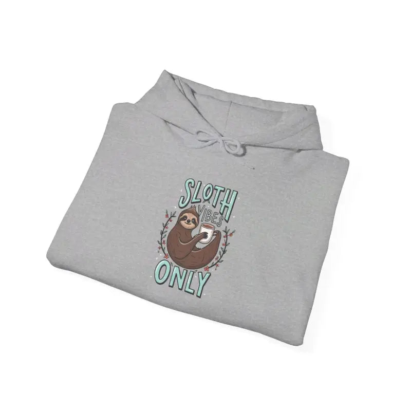 Cozy Sloth Hooded Sweatshirt - Unisex Heavy Blend - DipaliZ