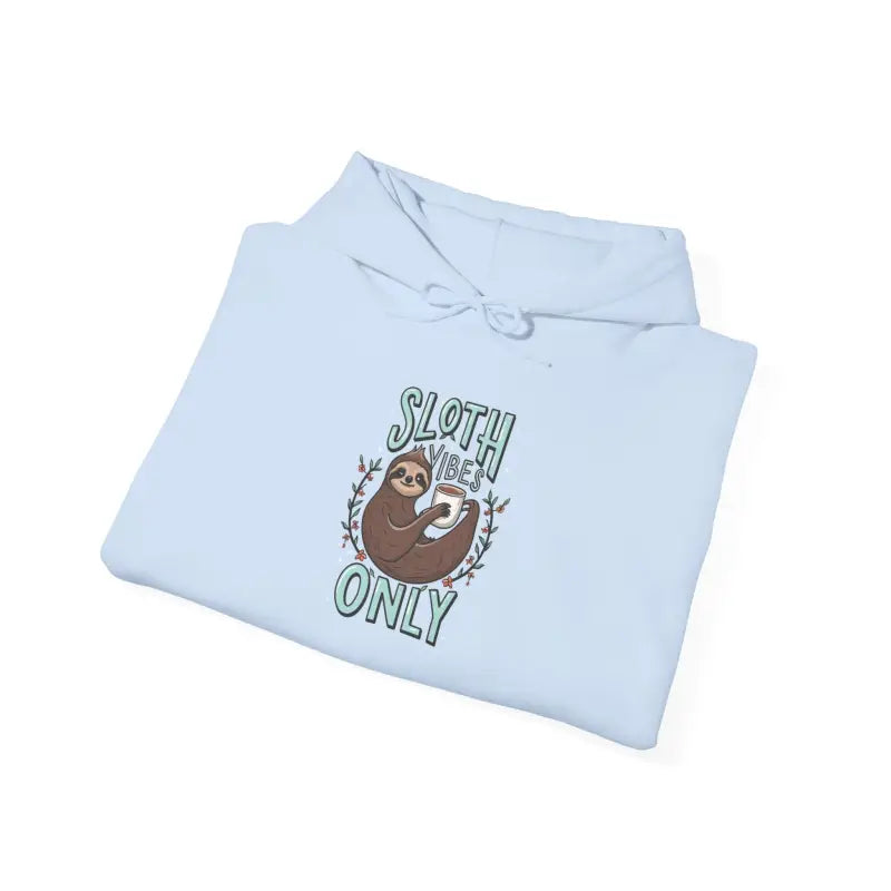 Cozy Sloth Hooded Sweatshirt - Unisex Heavy Blend - DipaliZ