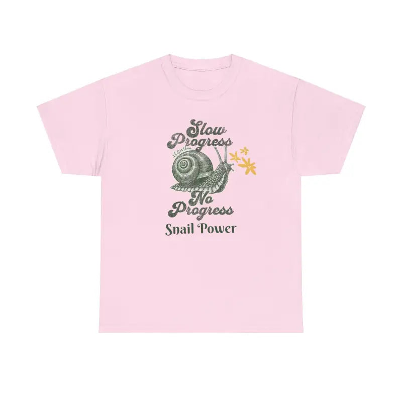 Slow Progress No Progress Snail Tee - Unisex Deluxe - DipaliZ