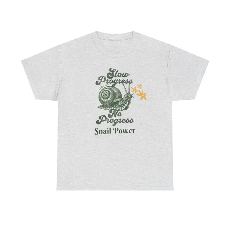 Slow Progress No Progress Snail Tee - Unisex Deluxe - DipaliZ