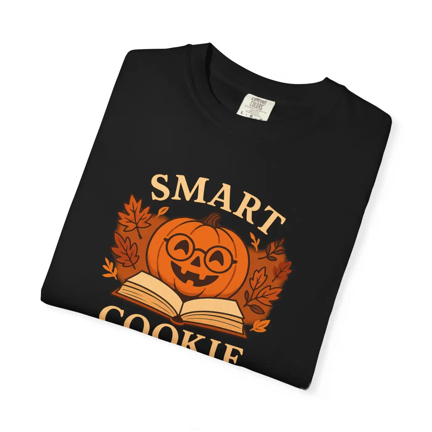 Smart Cookie Halloween Tee - Cozy Fall Comfort - DipaliZ