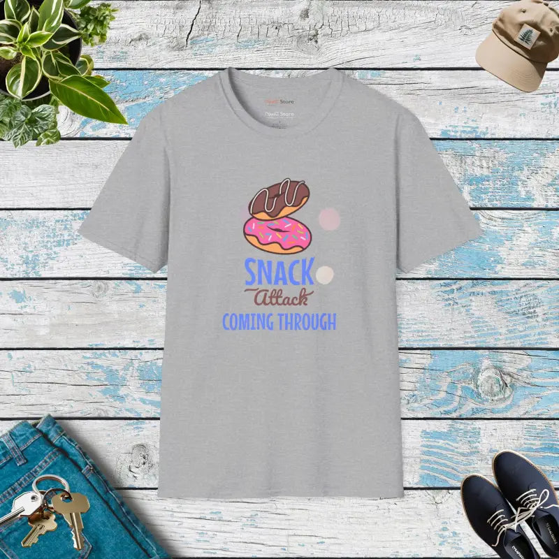 Snack Attack Coming Tee - Bold Comfort Style - DipaliZ