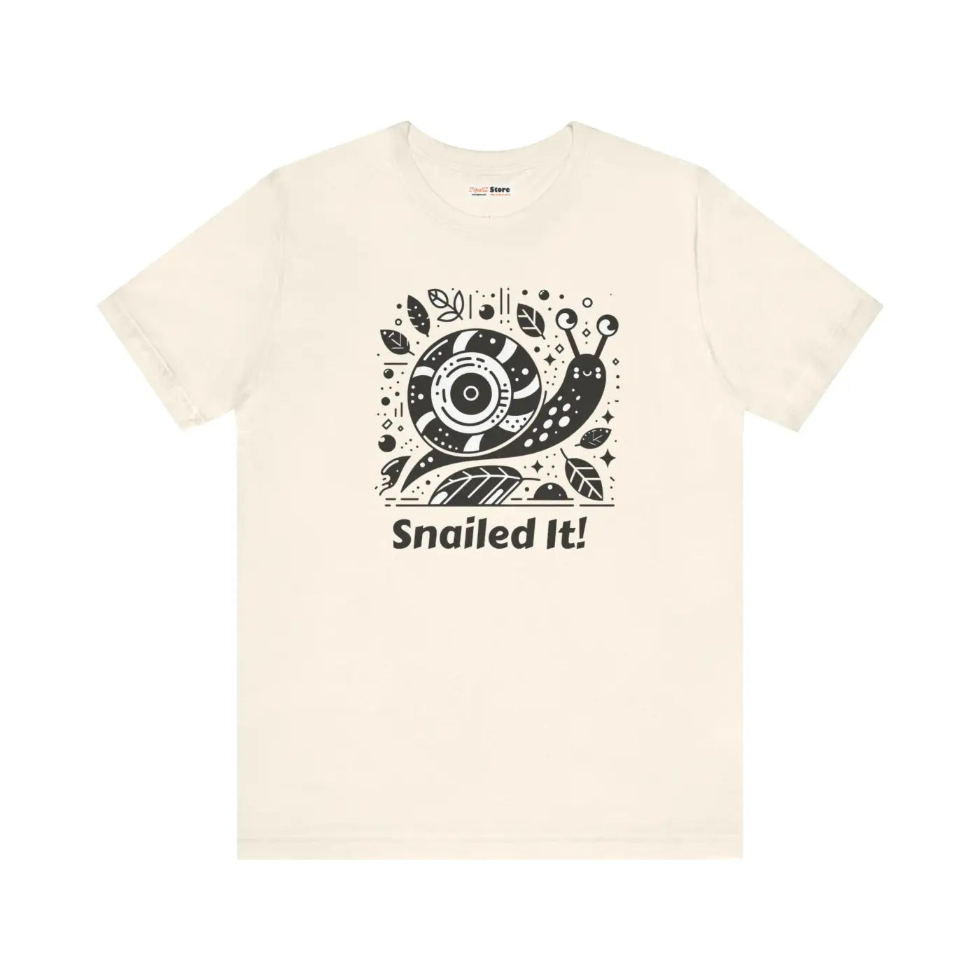 Unisex Jersey Short Sleeve Tee - Snailed It Design - DipaliZ